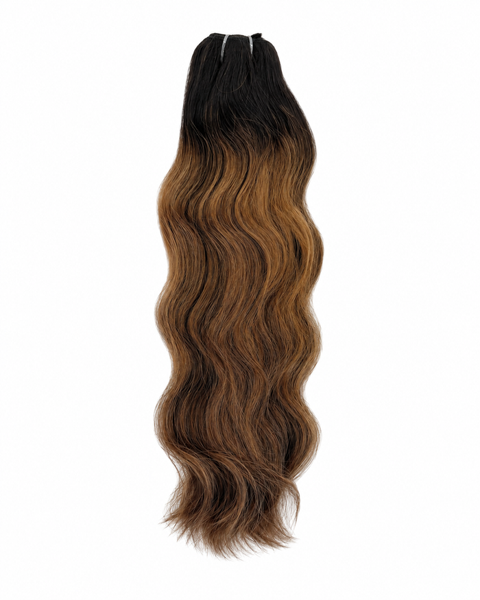 Mocha Ombré Balayage Wavy