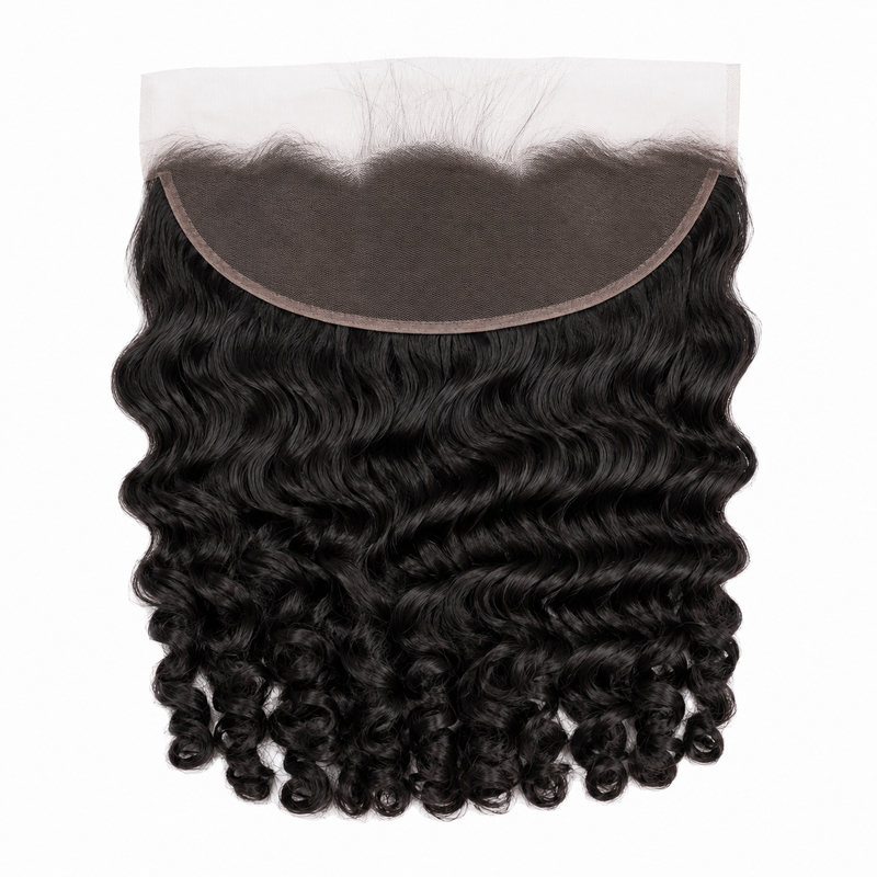 Capri Coil 13x4 Frontal Lace Closures - AVH Extentions & Wigs 