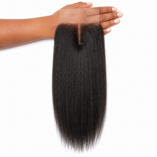 Raw Textured Straight 5x5 Lace Closures - AVH Extentions & Wigs 