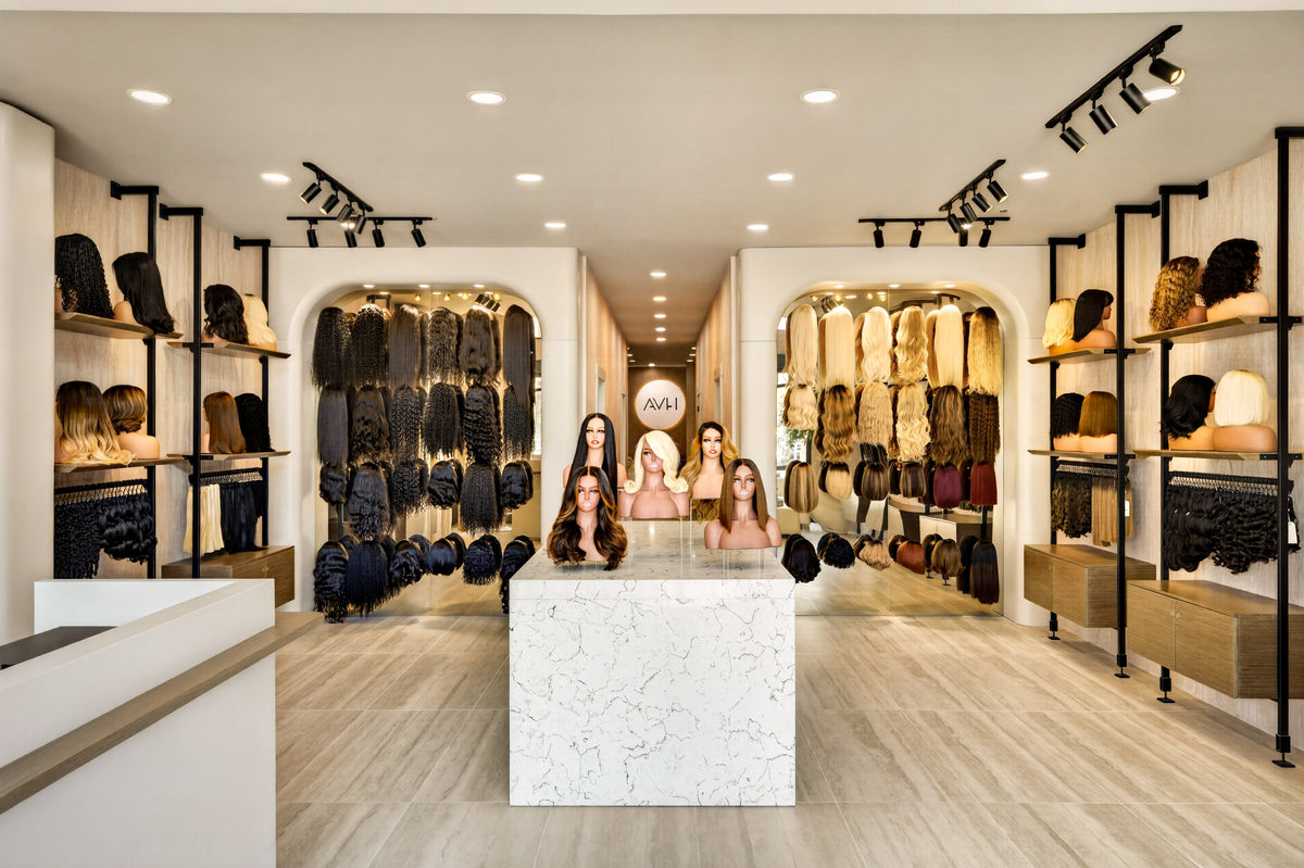 Inside the Beauté by AVH Camp Creek luxury hair salon