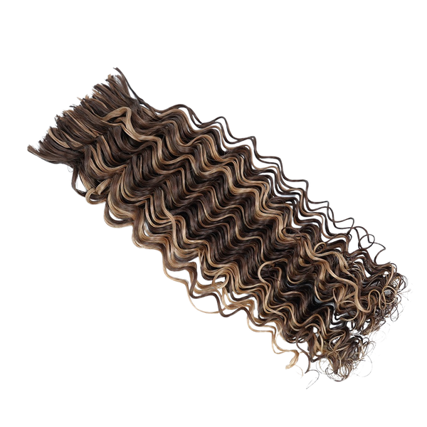 4/27 Deep Wave Pre Divided Bulk Hair - AVH Extentions & Wigs 