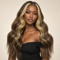 AVH Extensions | CHLOE | Model wearing Ready-to-Wear wig
