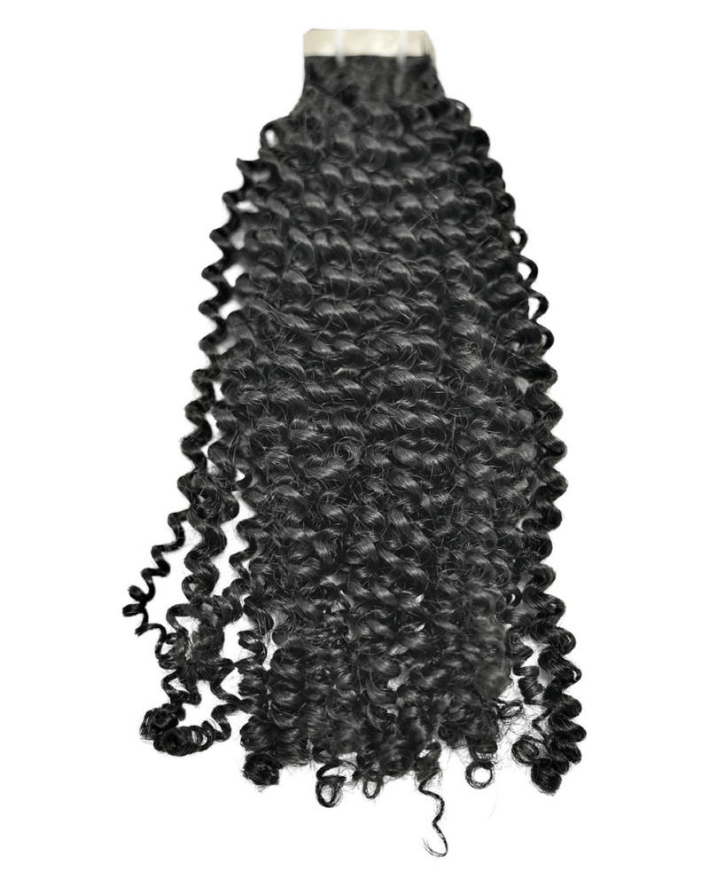 Mongolian Kinky Curly Tape Ins - AVH Extentions & Wigs 