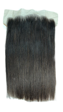 Raw Malaysian Straight 13x4 Frontal Lace Closures