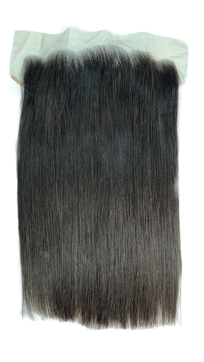 Raw Malaysian Straight 13x4 Frontal Lace Closures