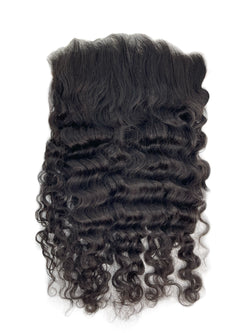 Tight Curl Frontal Lace Closure 13x4