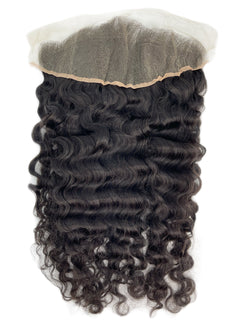 Tight Curl Frontal Lace Closure 13x4