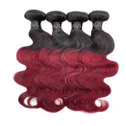 Ombre Burgundy Body Wave