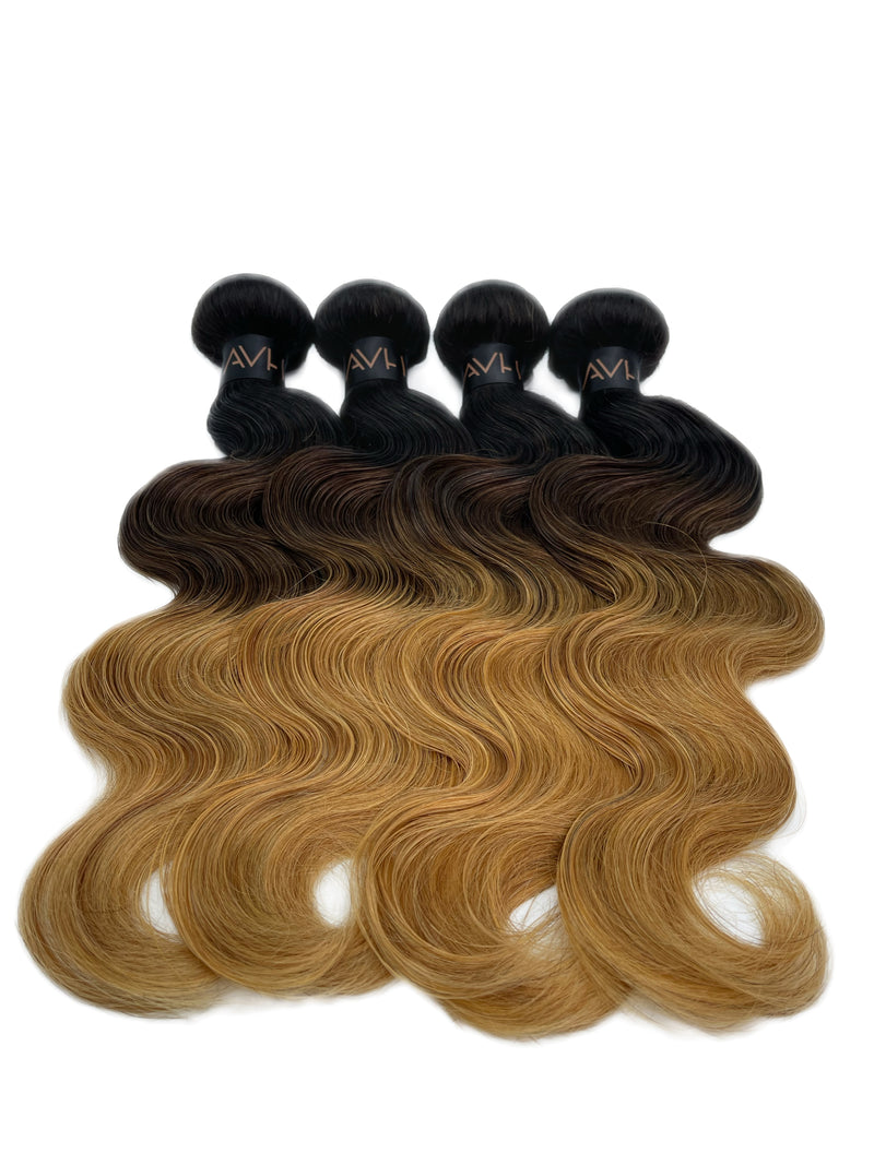 Colored Bundle Collection -  Ombre Honey Blonde BW - AVH